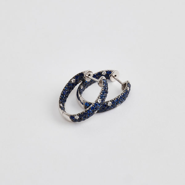 Blue Sapphire Earrings