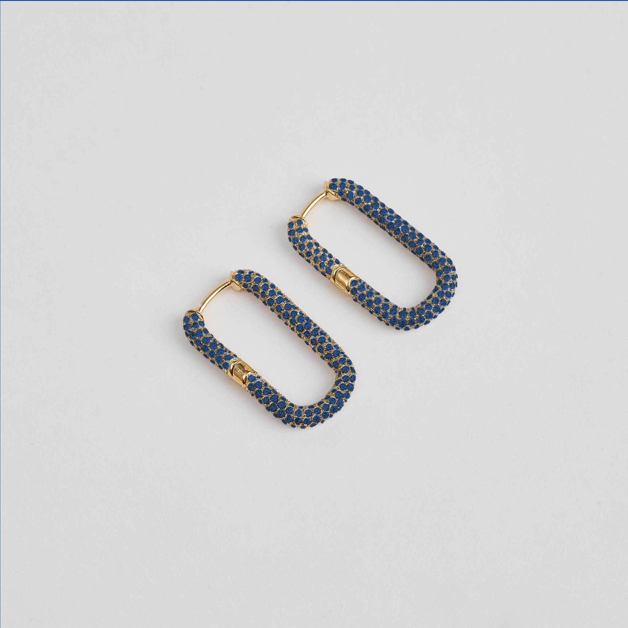 Azure Link Earrings