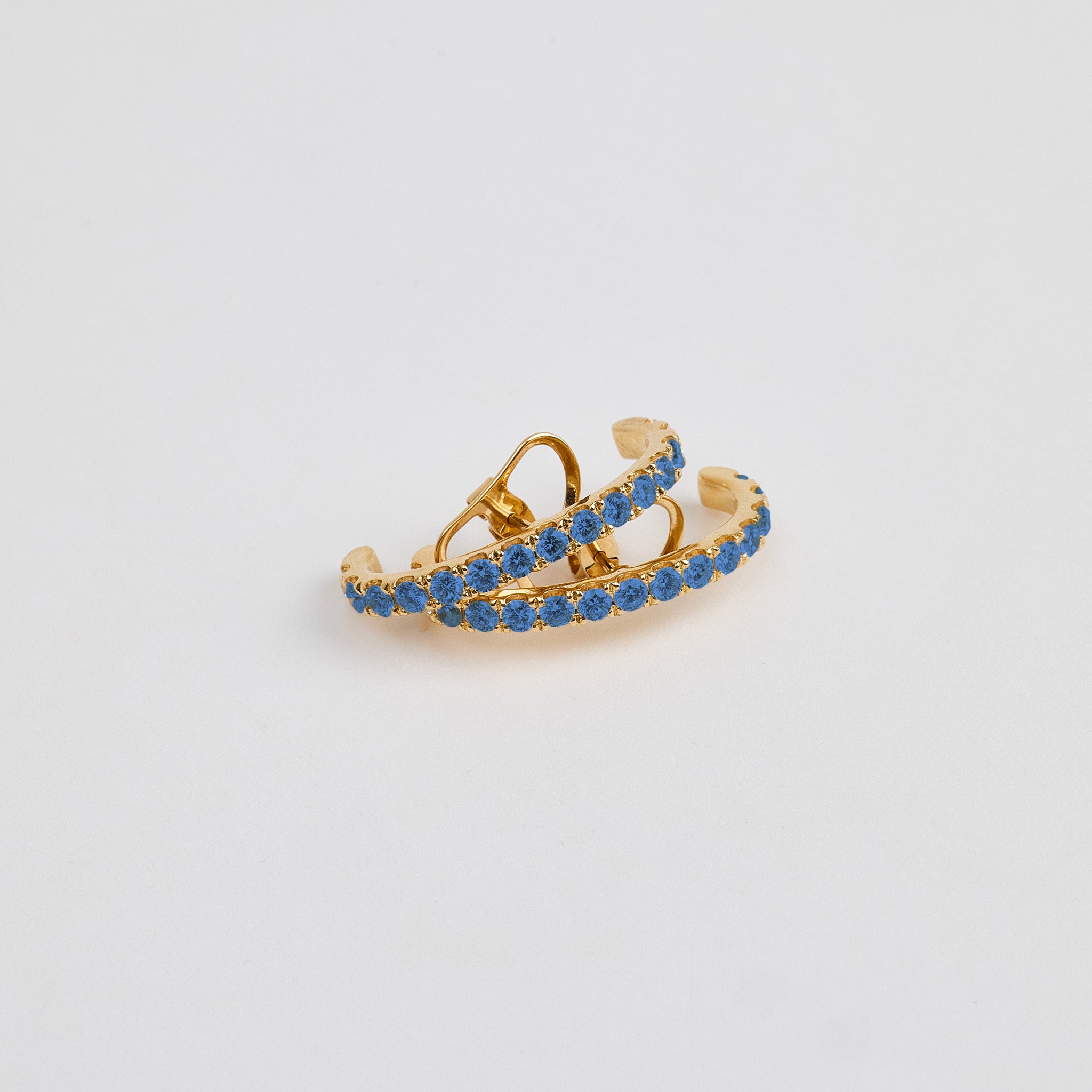 Diamond Hoop Earrings