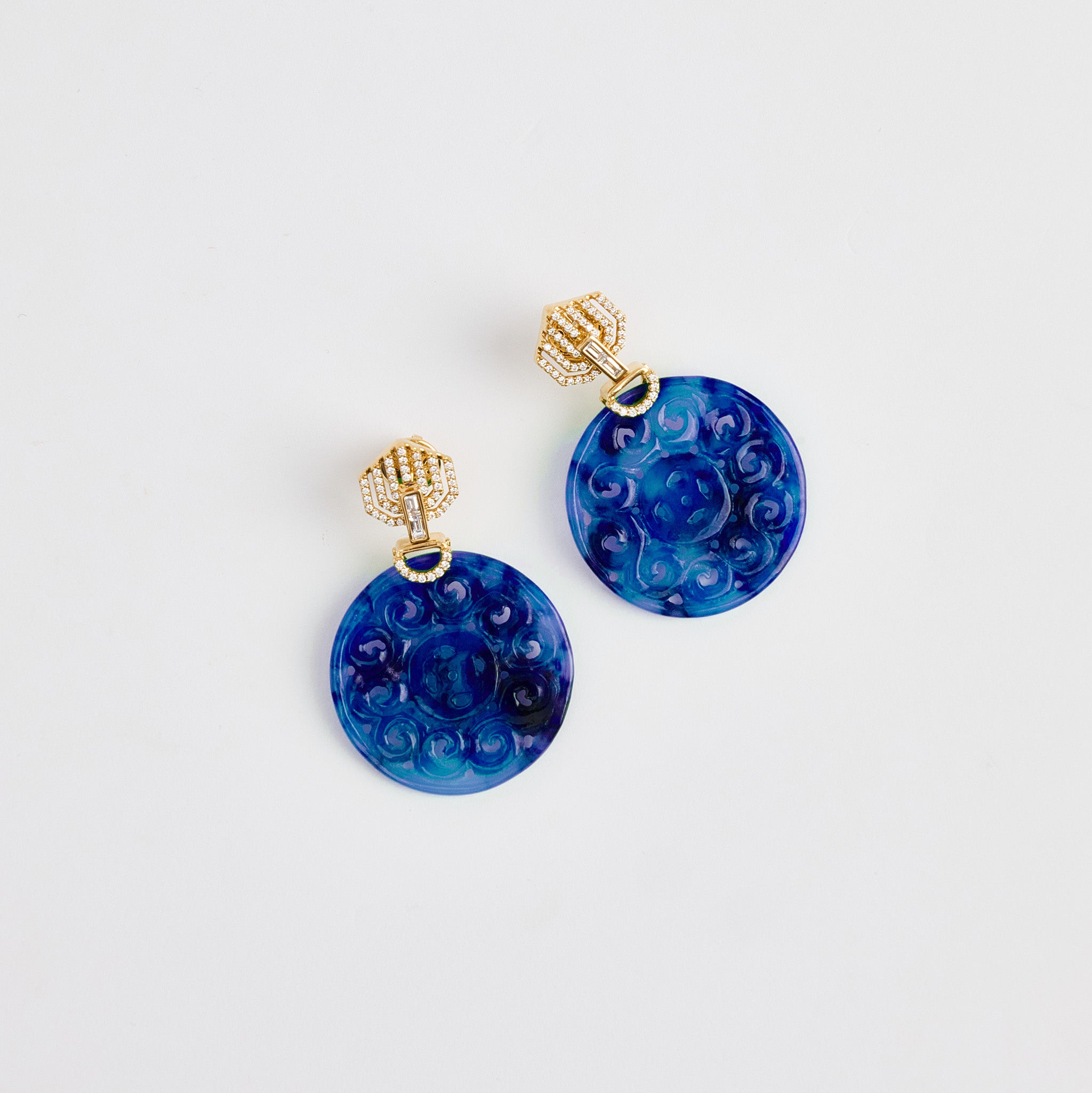 Emerald Soleil Earrings