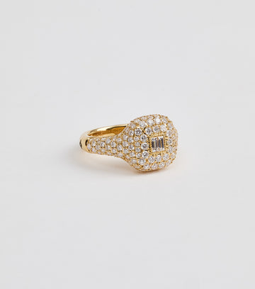 Diamond Halo Ring 3