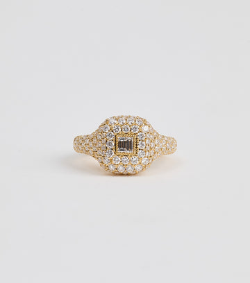Diamond Halo Ring 1