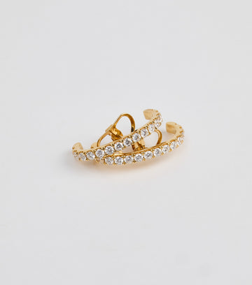Diamond Hoop Earrings 1