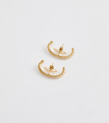 Diamond Hoop Earrings 2