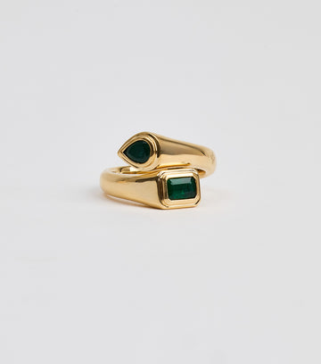 Emerald Duo Ring 3