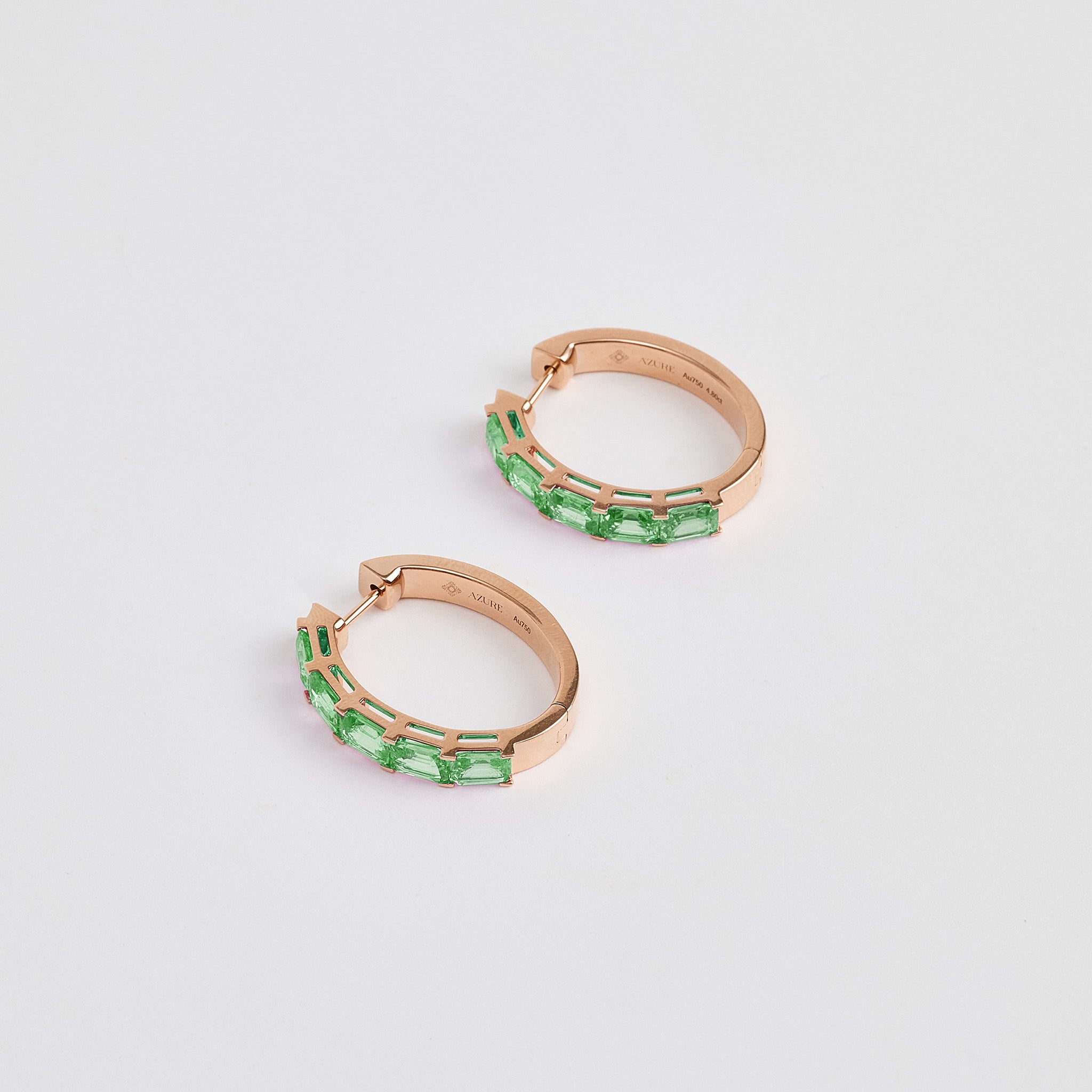 Pink Sapphire Earrings