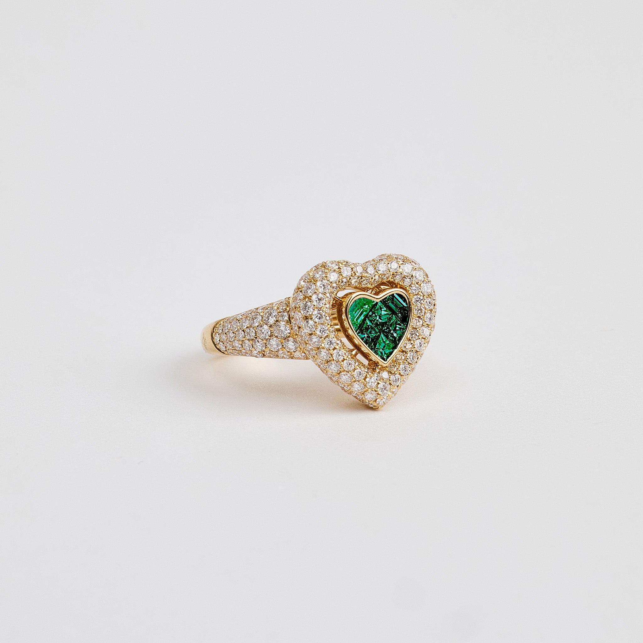 Heart Diamond Ring