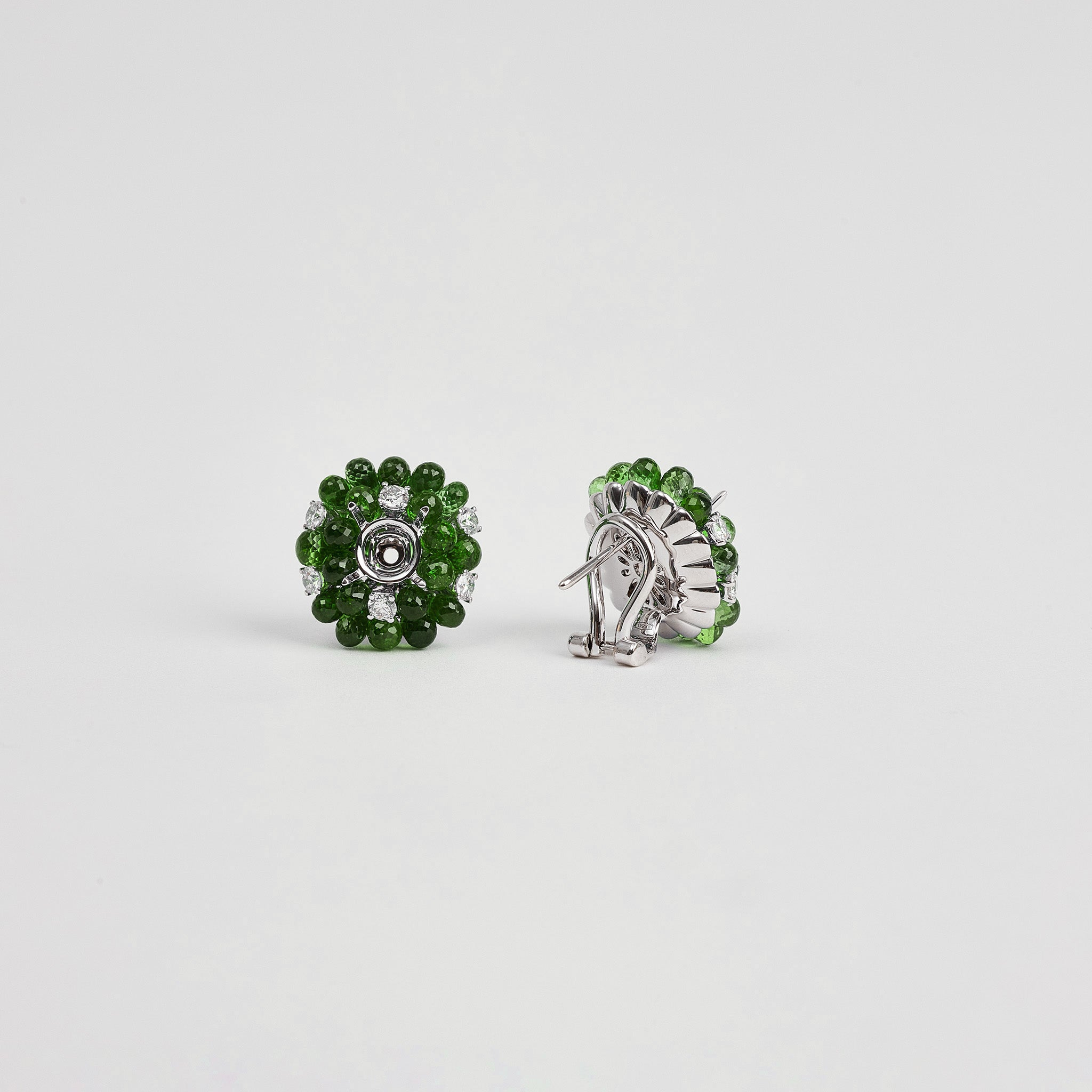 Sapphire Blossom Studs