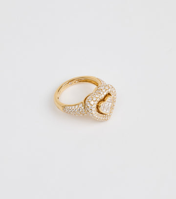 Heart Diamond Ring 3