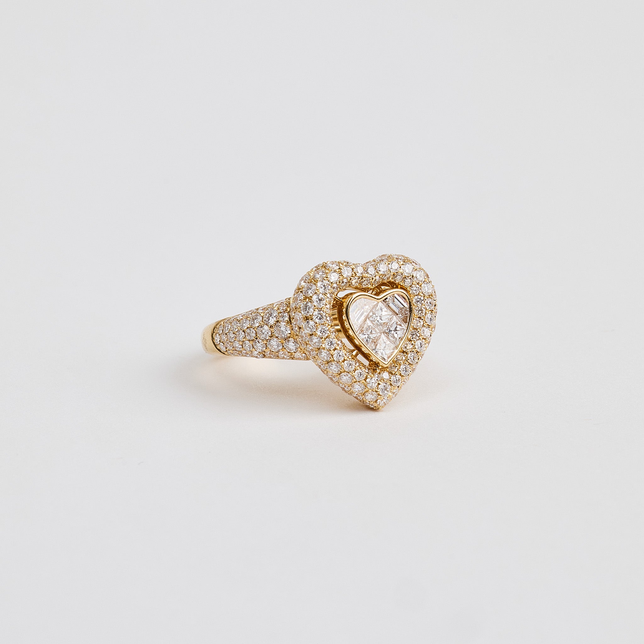 Heart Diamond Ring