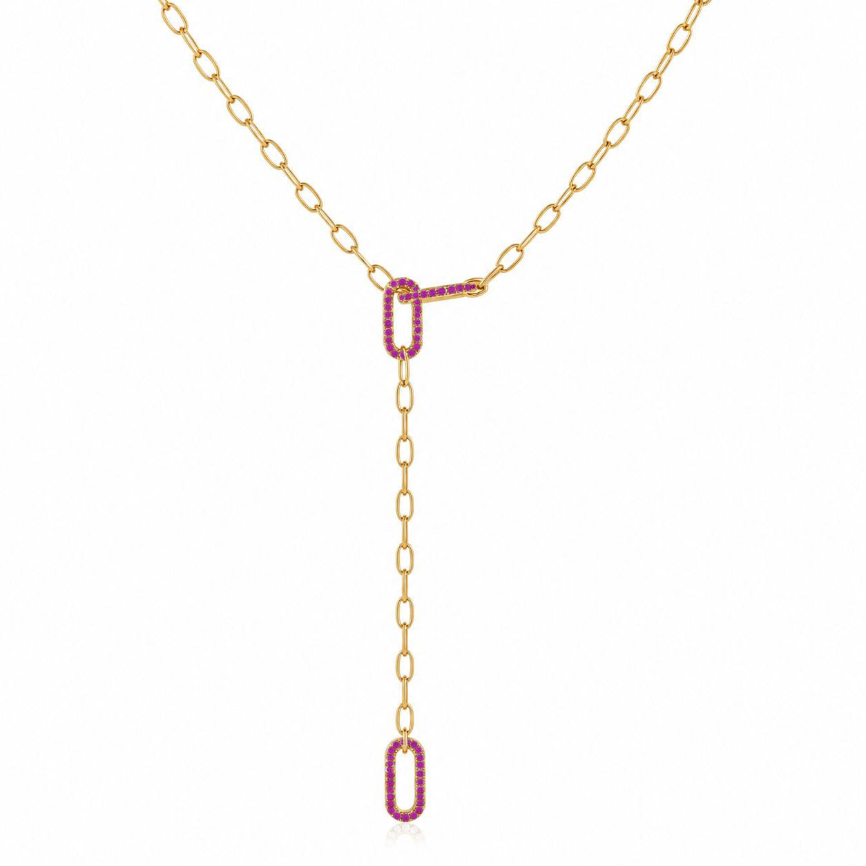 link modular necklace