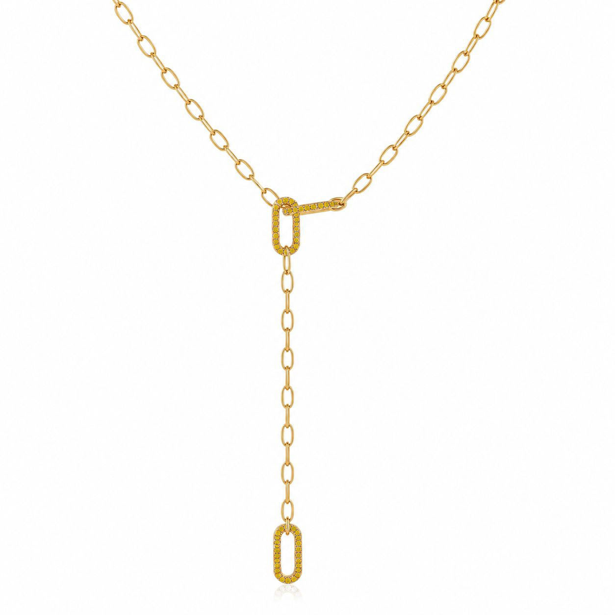 link modular necklace