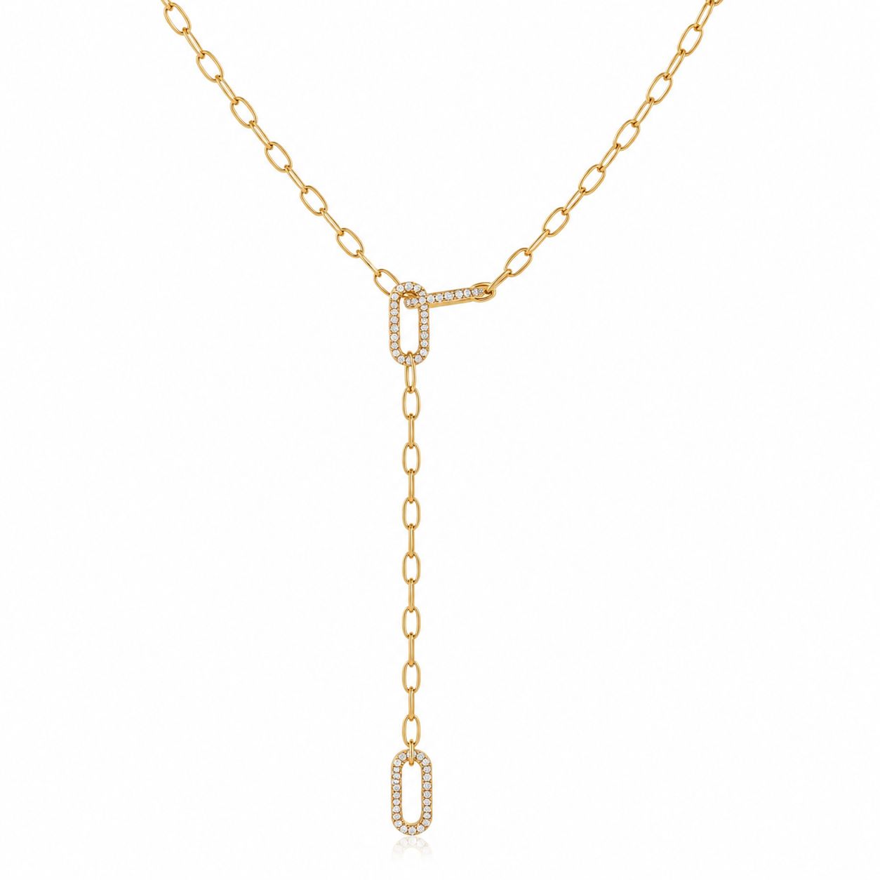 link modular necklace