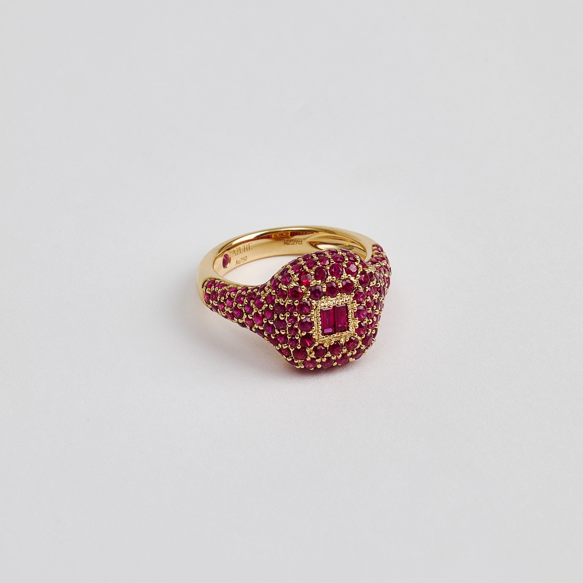 Pigeon Blood Ruby Ring