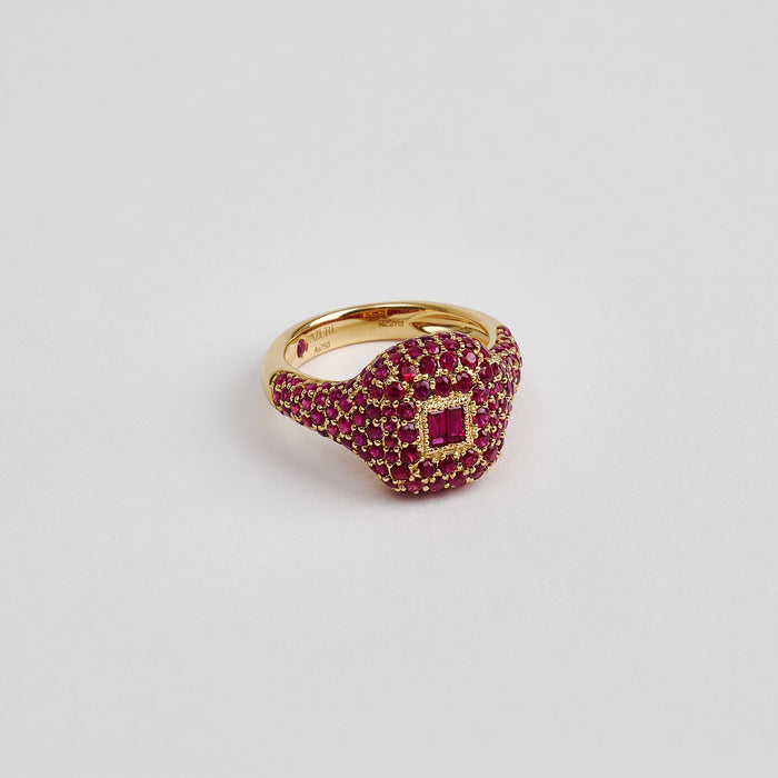 Pigeon Blood Ruby Ring