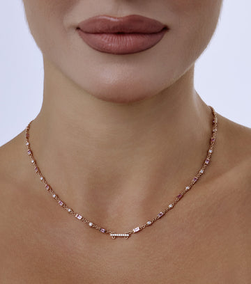 Azure Sapphire Convertible Necklace 2