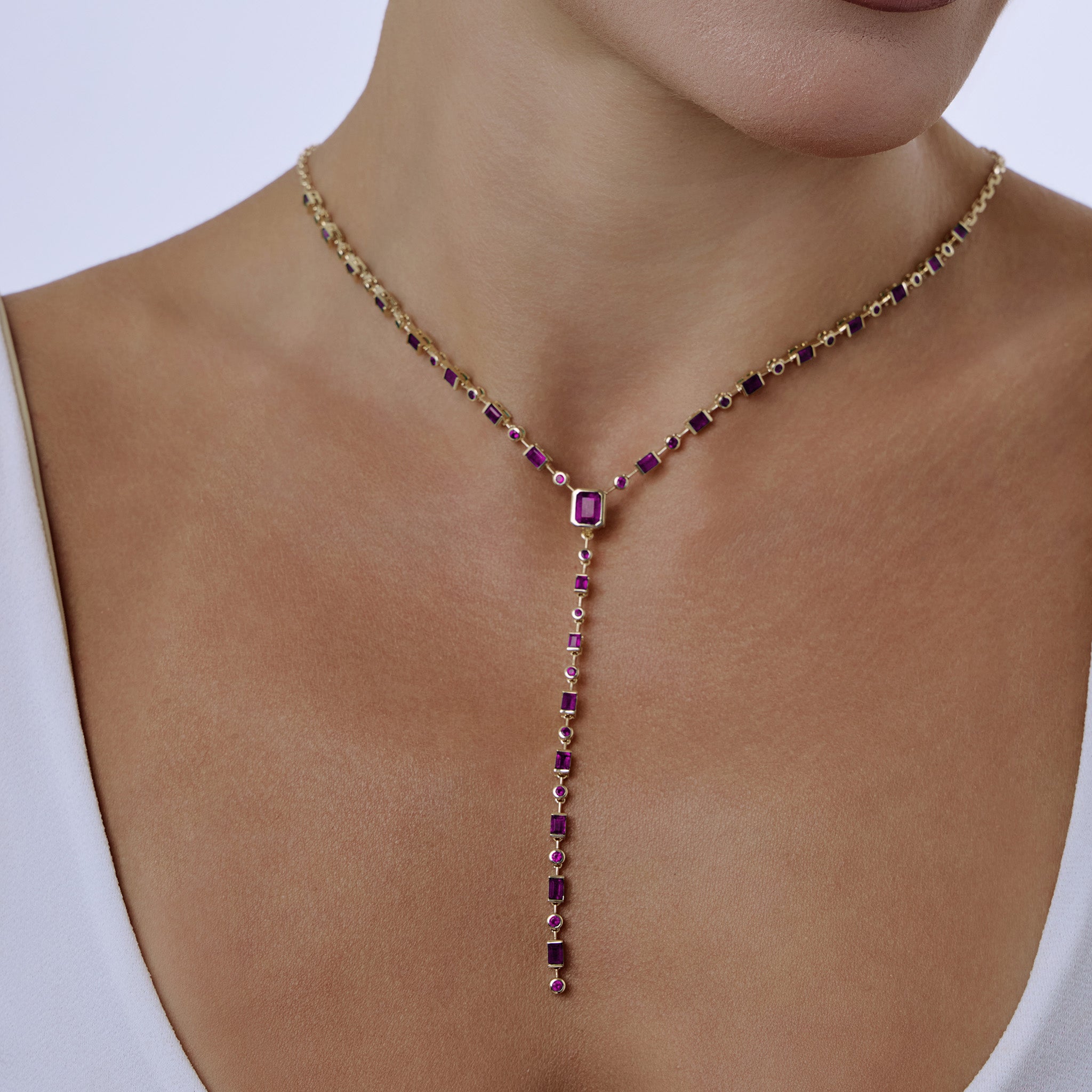 Emerald Drop Necklace