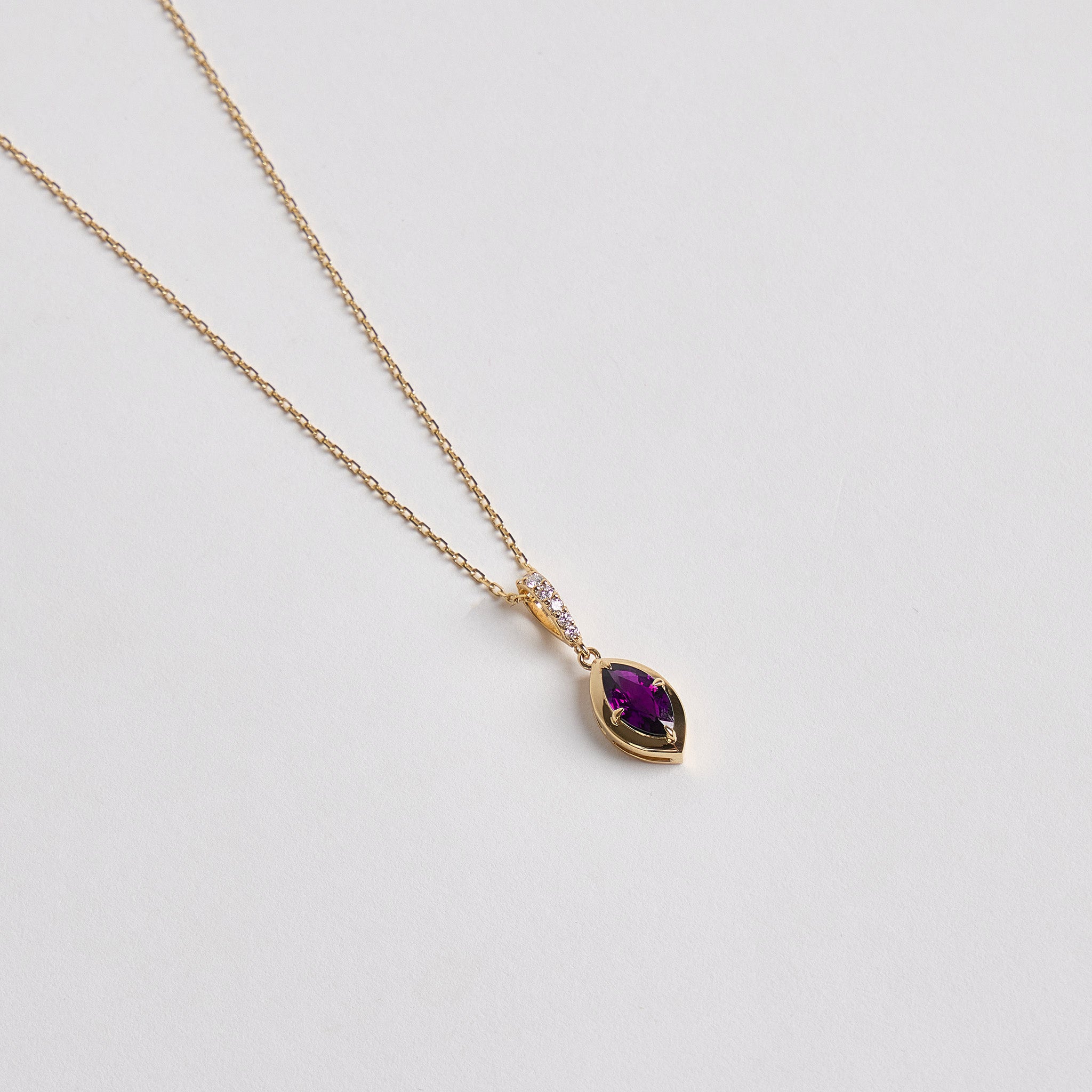 Azure Frame Necklace