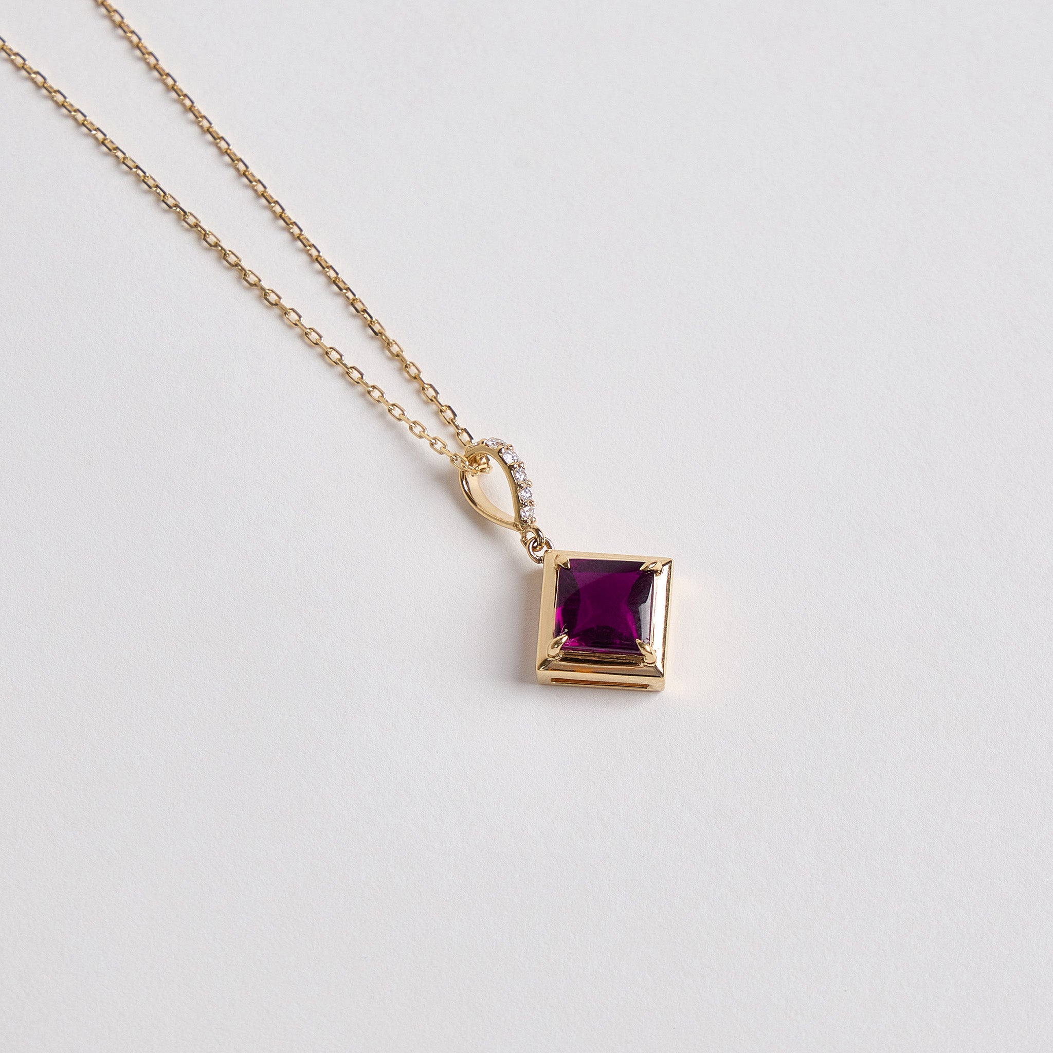 Azure Initial Necklace