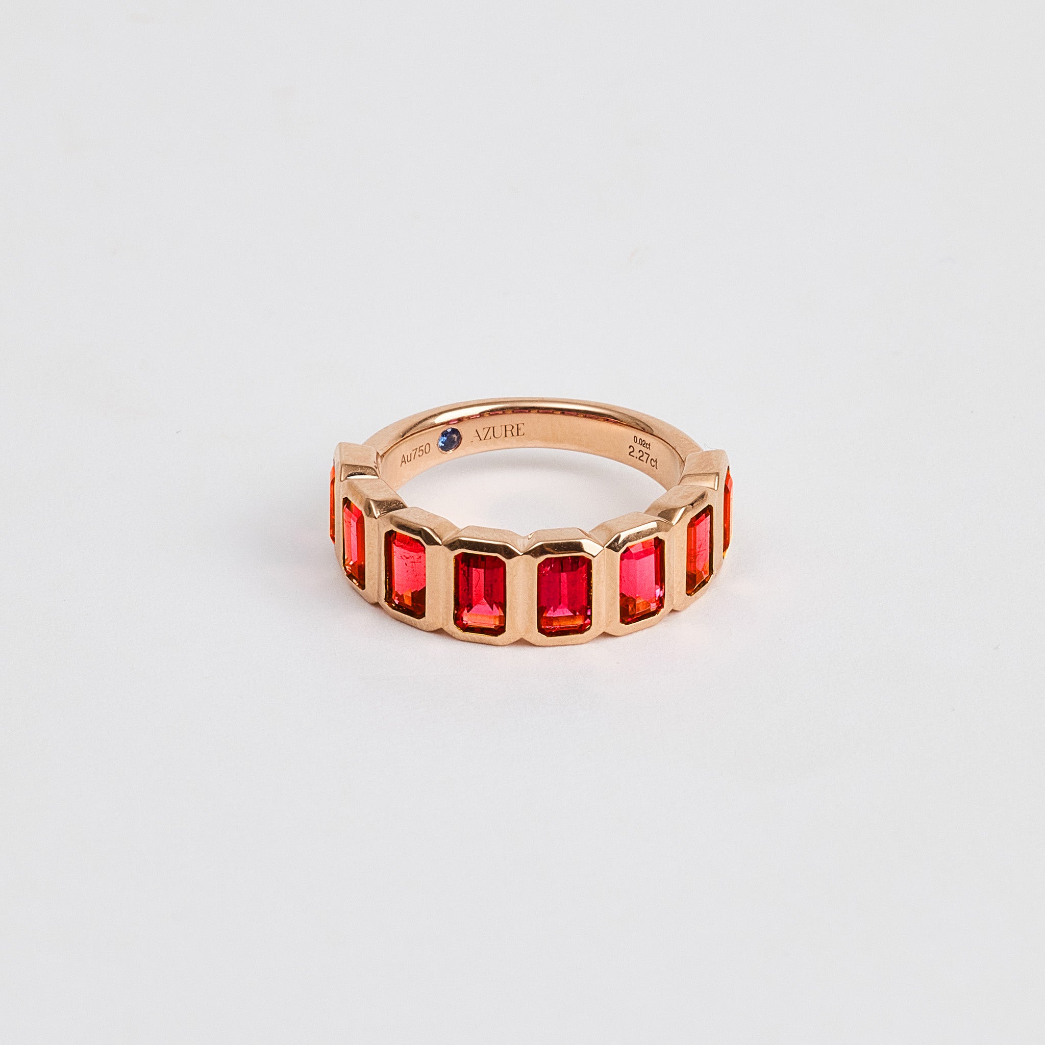 Rubellite Ring