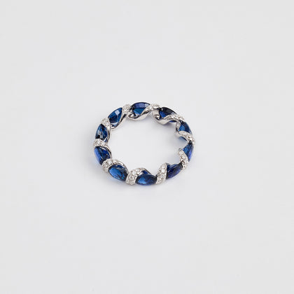Royal Blue Sapphire Ring