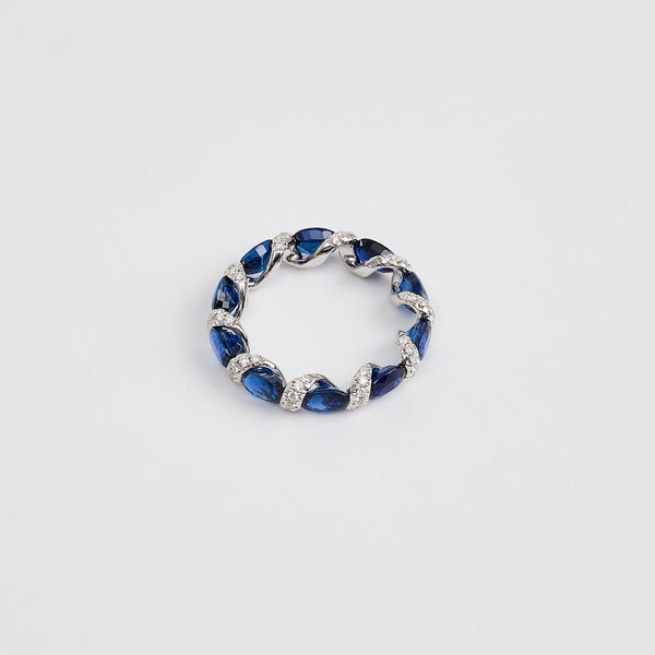 Royal Blue Sapphire Ring