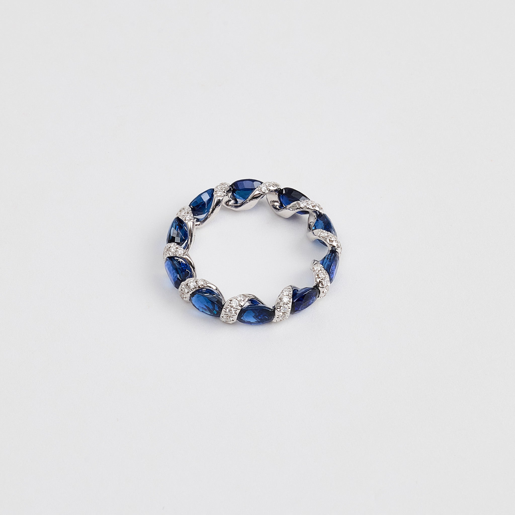 Royal Blue Sapphire Ring