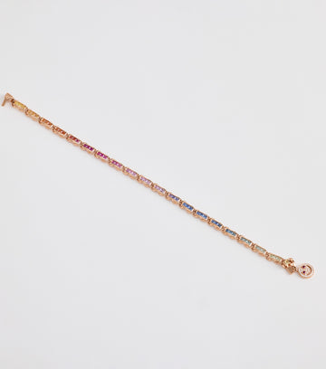 Rainbow Gemstone Bracelet 2