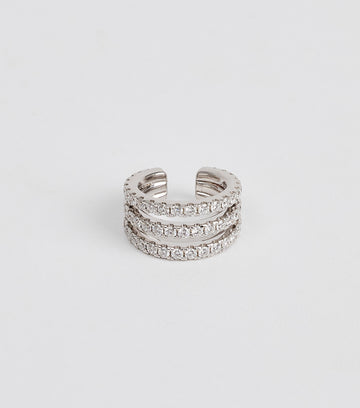 Diamond Stud Earrings White Gold 1