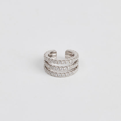 Diamond Stud Earrings White Gold