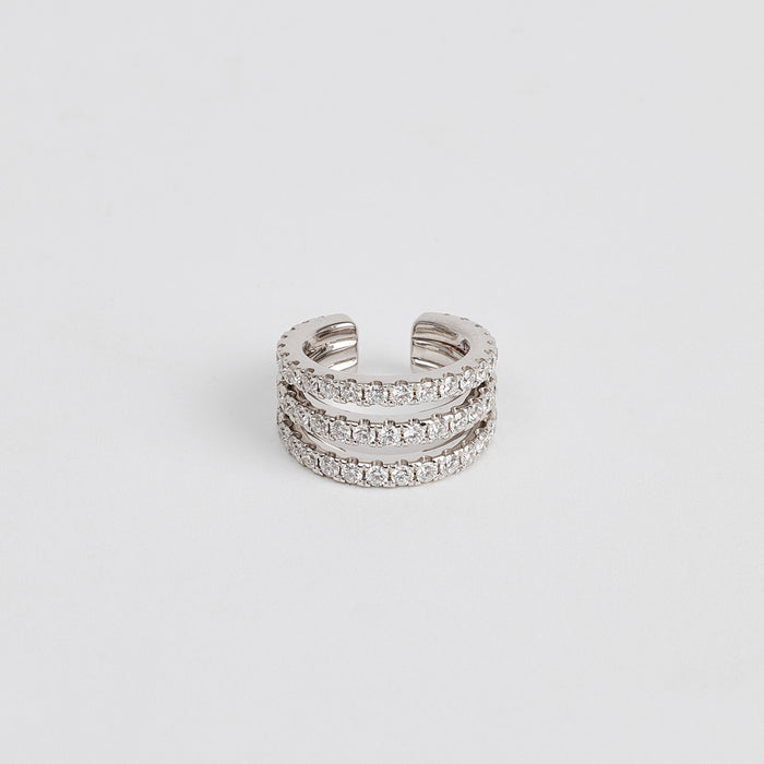 Diamond Stud Earrings White Gold