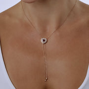 Azure Drop Necklace