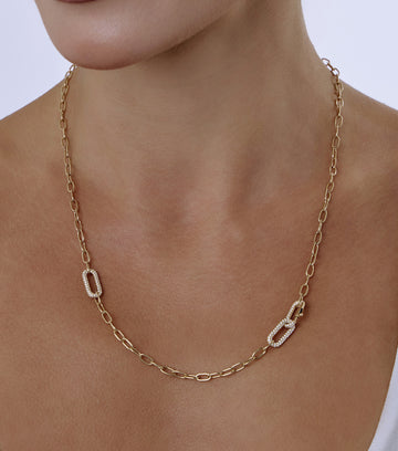 Diamond Drop Necklace 8