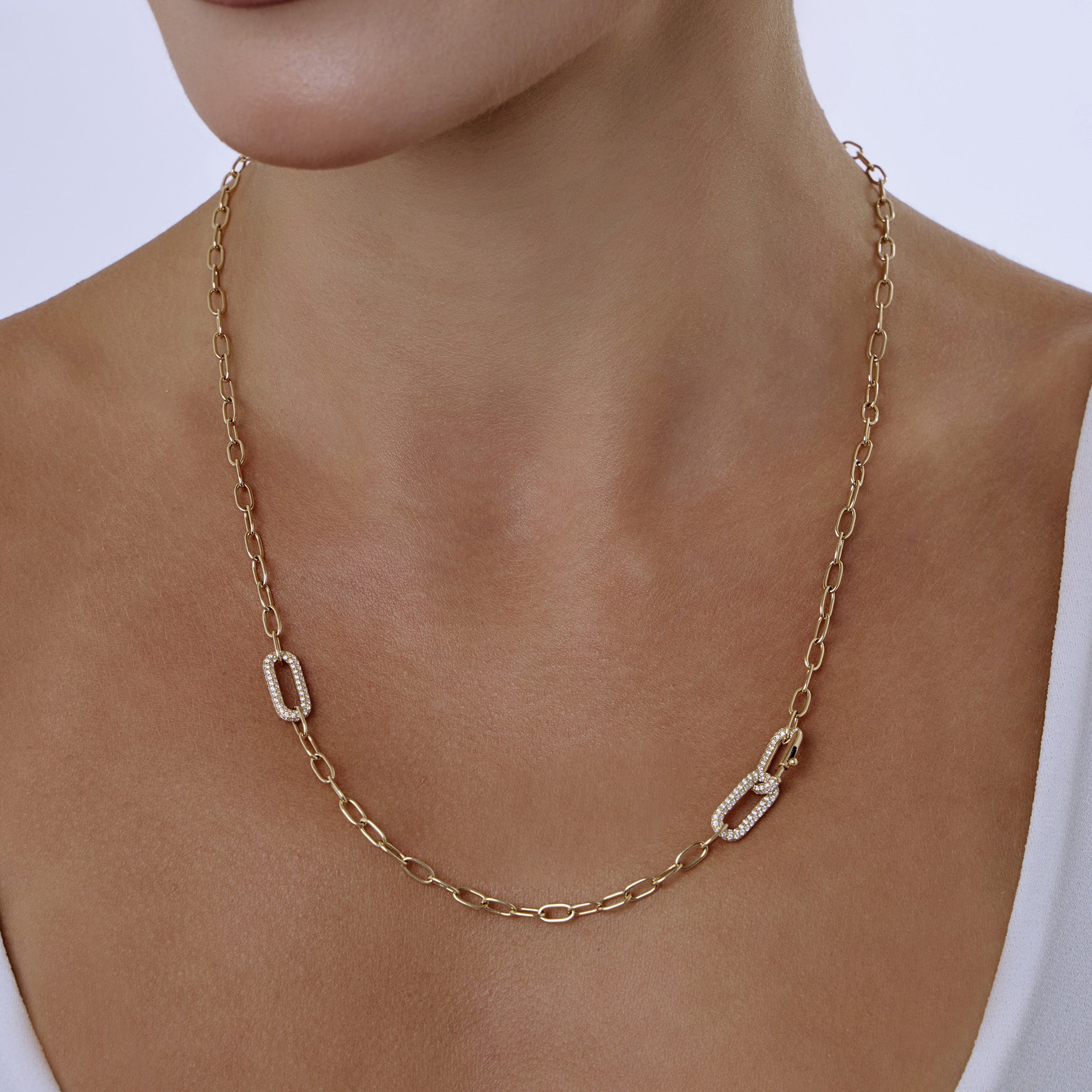 Diamond Drop Necklace