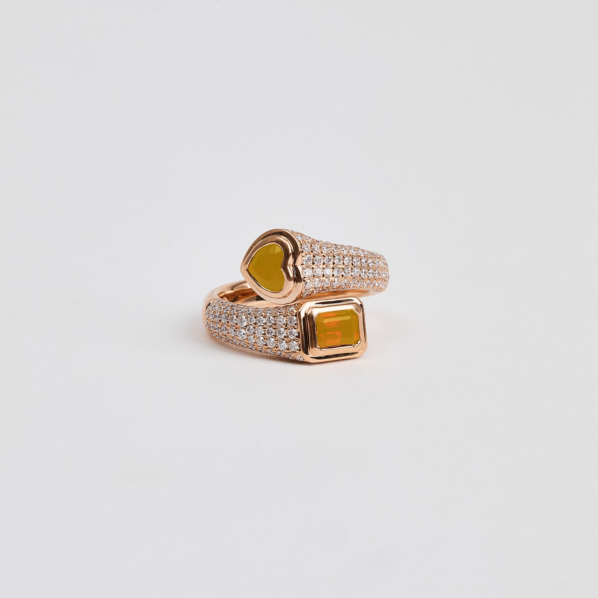 Ruby Duo Ring