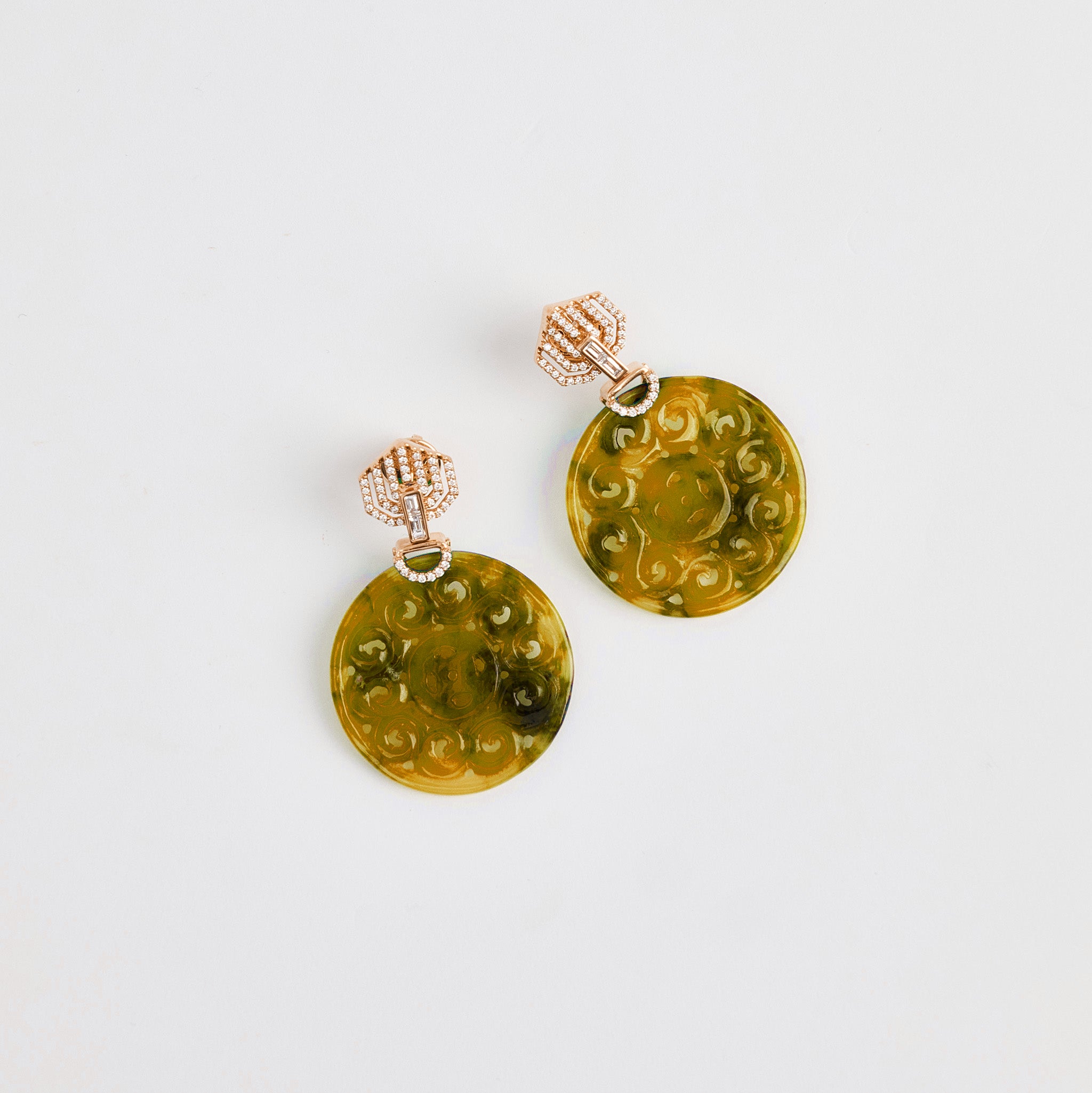 Emerald Soleil Earrings