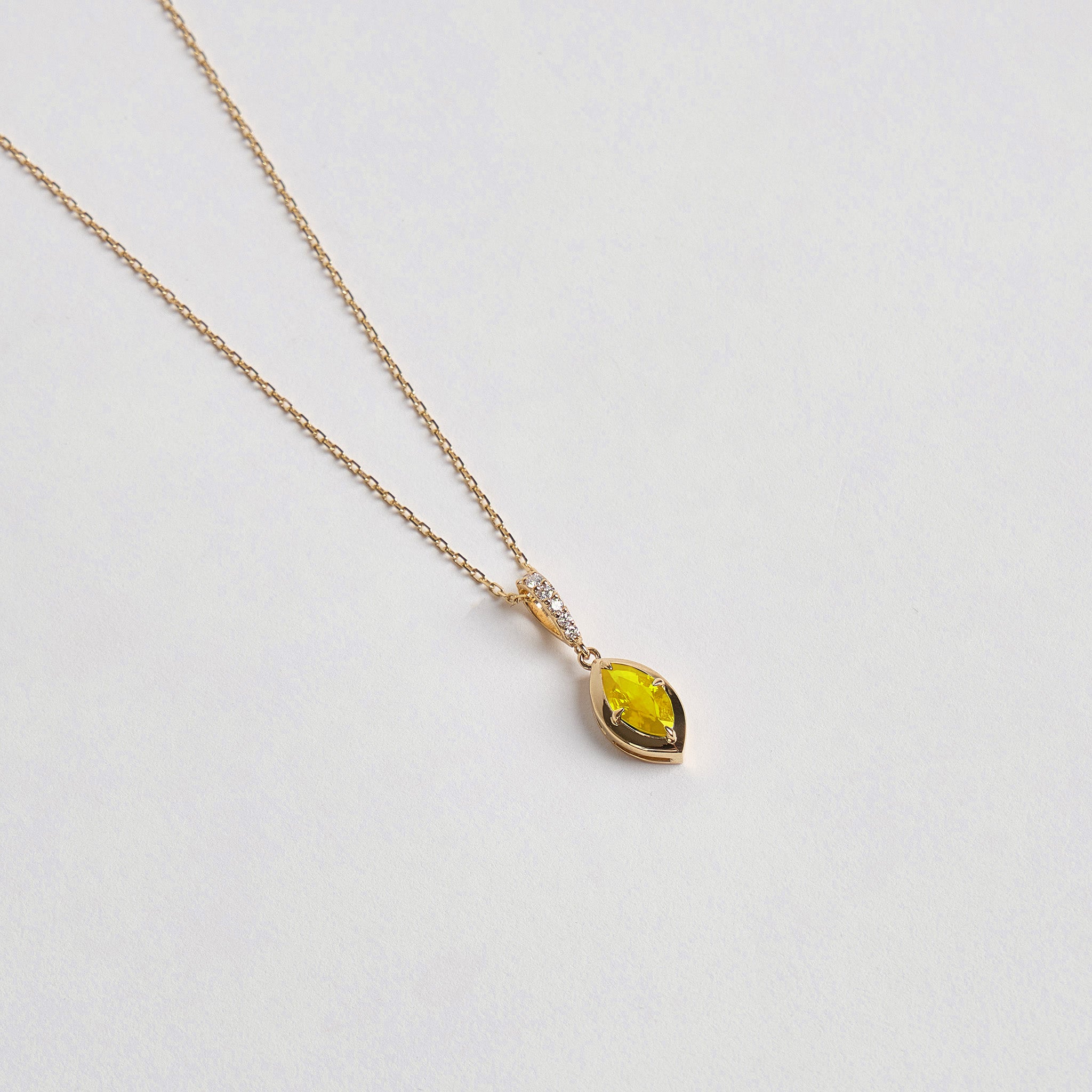 Azure Frame Necklace
