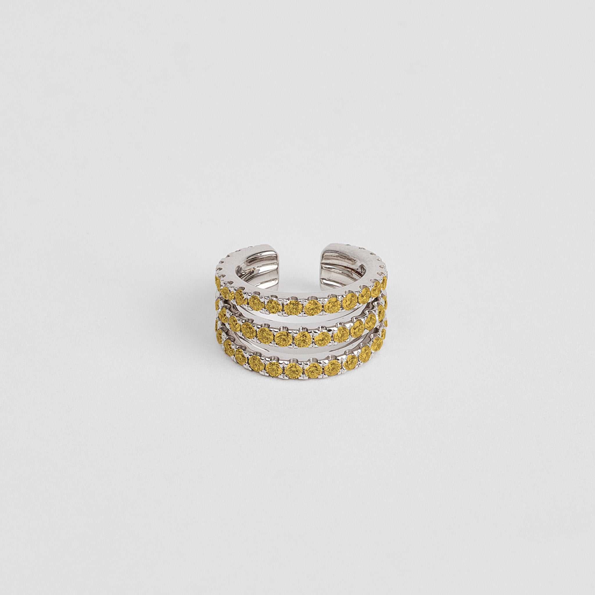 Diamond Stud Earrings White Gold