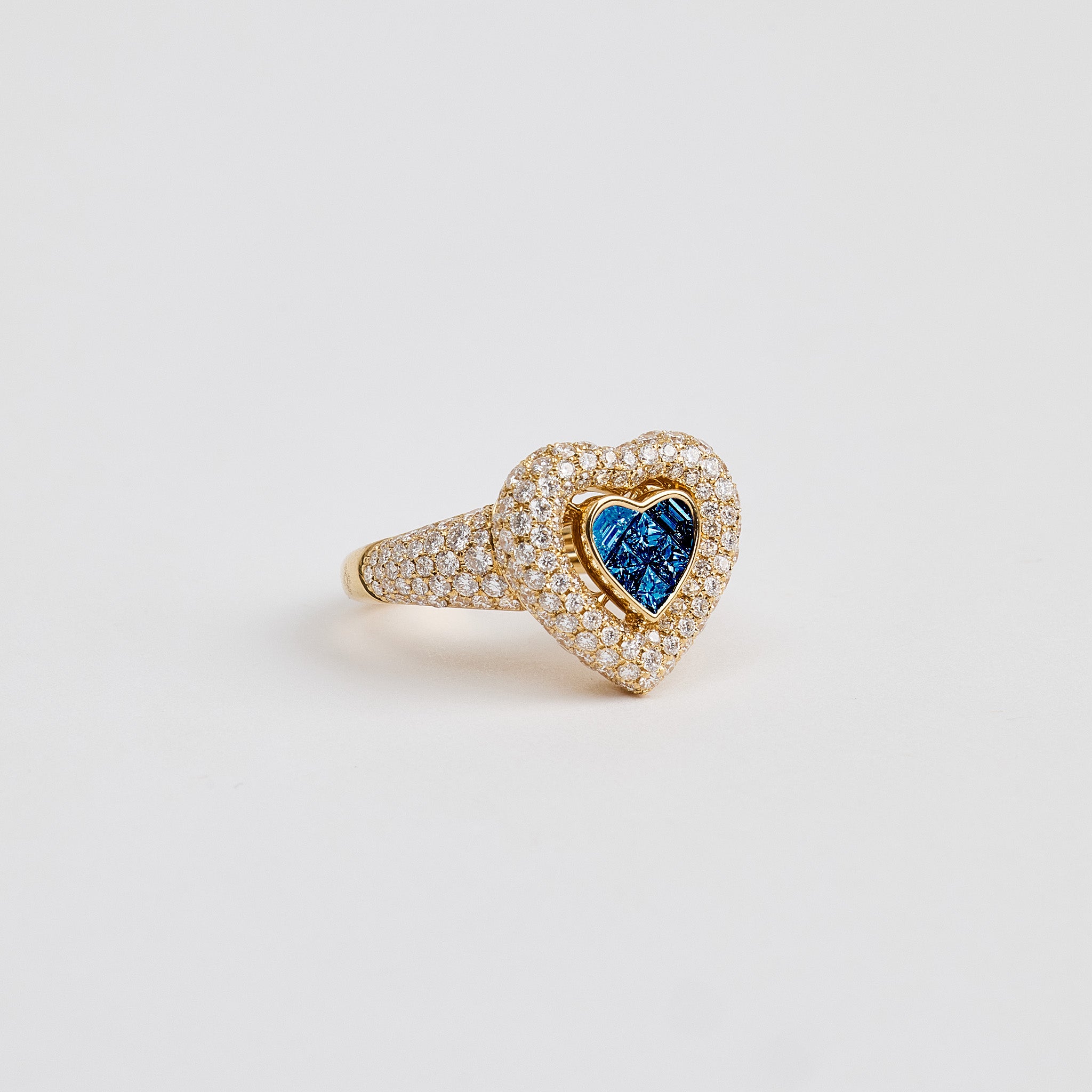 Heart Diamond Ring