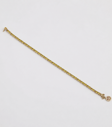 yellow sapphire tennis bracelet 1