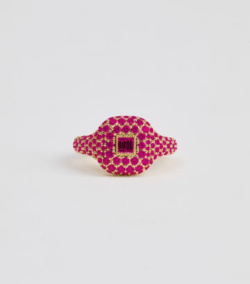 Diamond Halo Ring 6